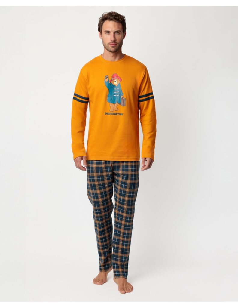 pijamas de manga larga para hombre confort y estilo pijamas manga larga para hombre cómodos de Mr Dandy